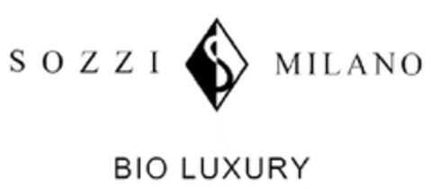 SOZZI S MILANO BIO LUXURY Logo (EUIPO, 02/19/2020)