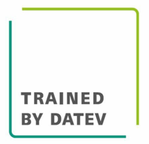TRAINED BY DATEV Logo (EUIPO, 10.06.2020)
