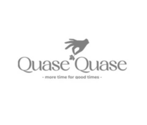 QUASE QUASE MORE TIME FOR GOOD TIMES Logo (EUIPO, 14.09.2022)