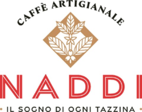 CAFFÈ ARTIGIANALE NADDI IL SOGNO DI OGNI TAZZINA Logo (EUIPO, 03/28/2023)