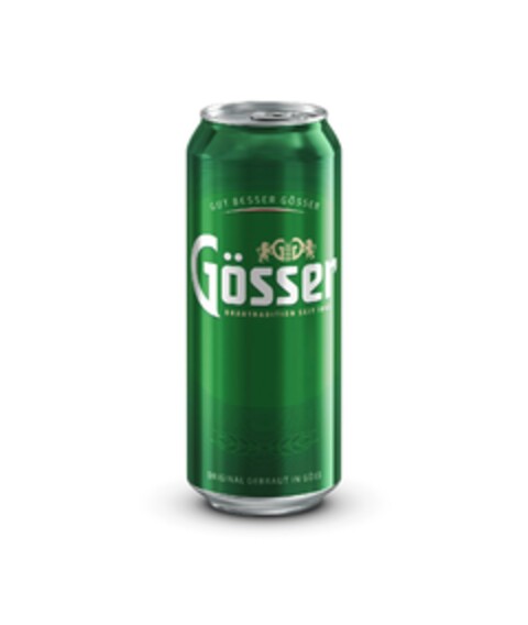 GUT BESSER GÖSSER GÖSSER BRAUTRADITION SEIT 1860 ORIGINAL GEBRAUT IN GÖSS Logo (EUIPO, 27.04.2023)