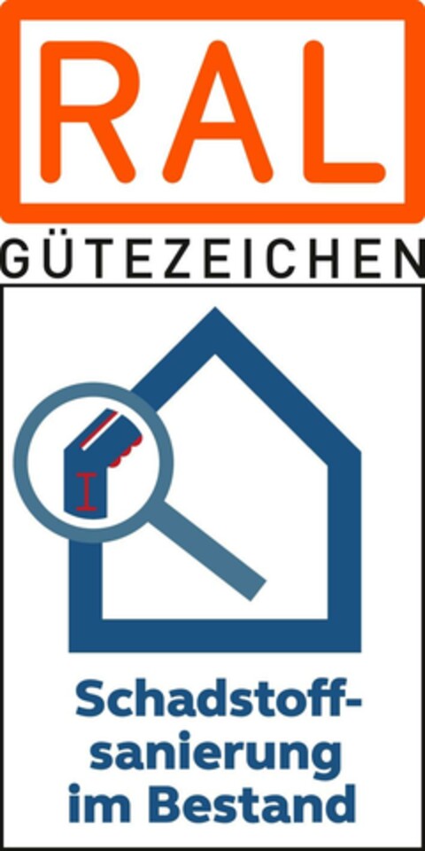 RAL GÜTEZEICHEN Schadstoffsanierung im Bestand Logo (EUIPO, 02/26/2024)