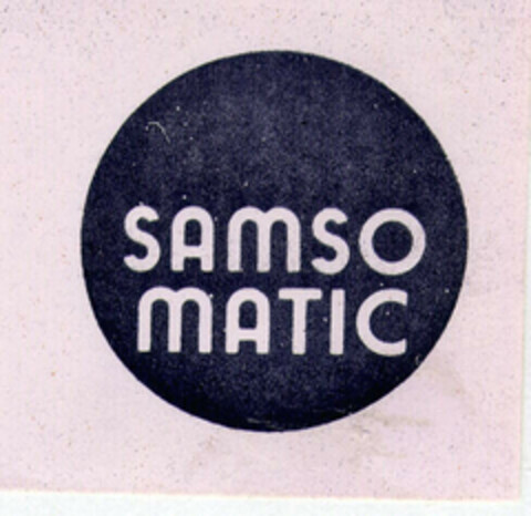 SAMSOMATIC Logo (EUIPO, 01.04.1996)