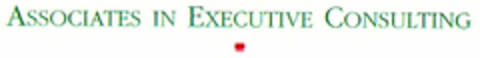 ASSOCIATES IN EXECUTIVE CONSULTING Logo (EUIPO, 17.02.1999)