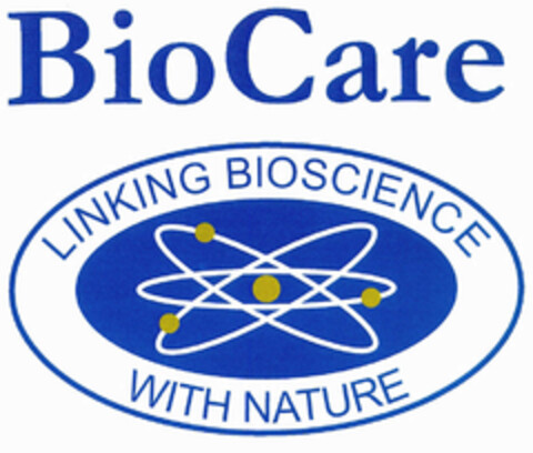 BioCare LINKING BIOSCIENCE WITH NATURE Logo (EUIPO, 07/10/2001)