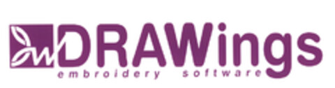 Dw DRAWings embroidery software Logo (EUIPO, 18.06.2003)