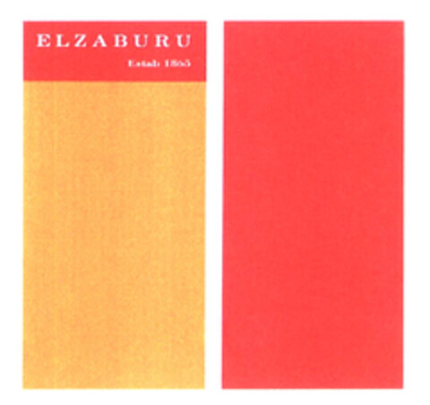 ELZABURU Estab 1865 Logo (EUIPO, 10/02/2003)