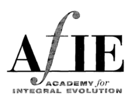AfIE ACADEMY for INTEGRAL EVOLUTION Logo (EUIPO, 01.06.2004)