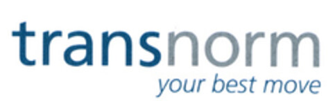 transnorm your best move Logo (EUIPO, 10.08.2004)