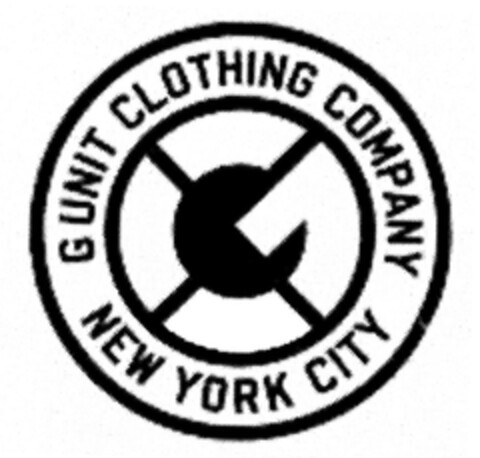 G UNIT CLOTHING COMPANY NEW YORK CITY Logo (EUIPO, 08.09.2004)