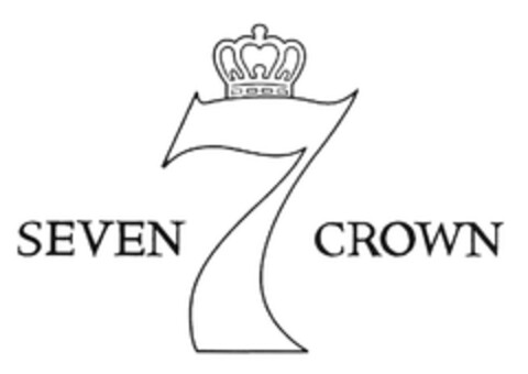 SEVEN 7 CROWN Logo (EUIPO, 02.09.2004)