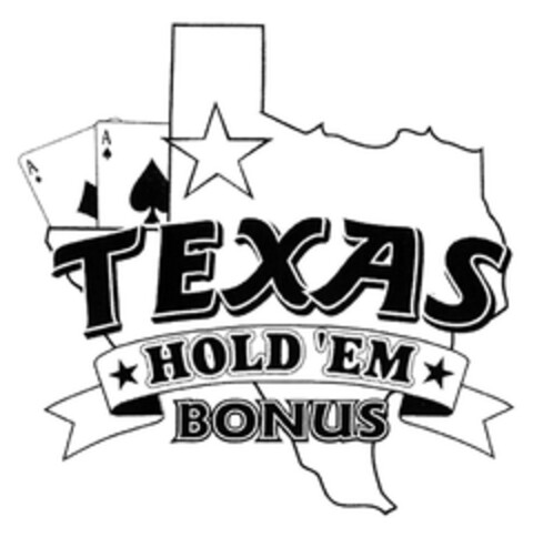 TEXAS *HOLD 'EM* BONUS Logo (EUIPO, 09/14/2004)