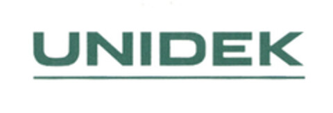 UNIDEK Logo (EUIPO, 28.01.2005)