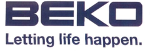 BEKO Letting life happen. Logo (EUIPO, 08/26/2009)