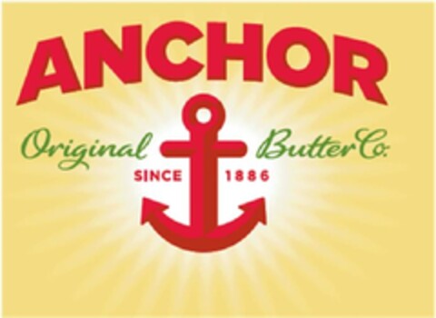ANCHOR Original Butter Co. SINCE 1886 Logo (EUIPO, 09.09.2010)