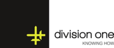 division one KNOWING HOW Logo (EUIPO, 07.09.2011)