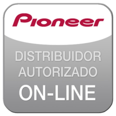 Pioneer distribuidor autorizado on-line Logo (EUIPO, 12.01.2012)