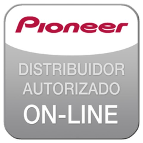 Pioneer distribuidor autorizado on-line Logo (EUIPO, 01/12/2012)