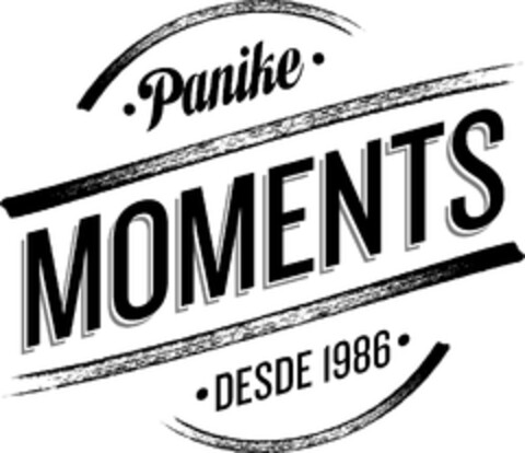 PANIKE MOMENTS DESDE 1986 Logo (EUIPO, 13.04.2012)