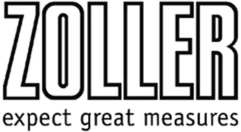 ZOLLER expect great measures Logo (EUIPO, 30.05.2012)