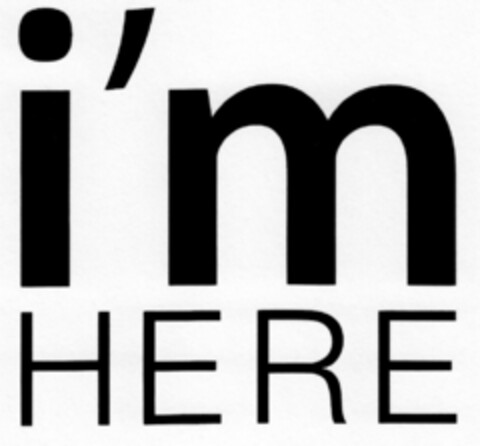 i'm HERE Logo (EUIPO, 20.03.2013)