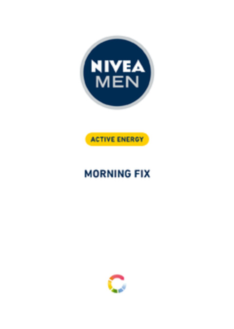 Nivea Men Active Energy Morning Fix Logo (EUIPO, 04/08/2015)