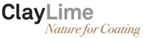 ClayLime Nature for Coating Logo (EUIPO, 28.07.2015)