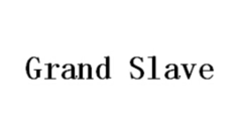 Grand Slave Logo (EUIPO, 05.07.2016)