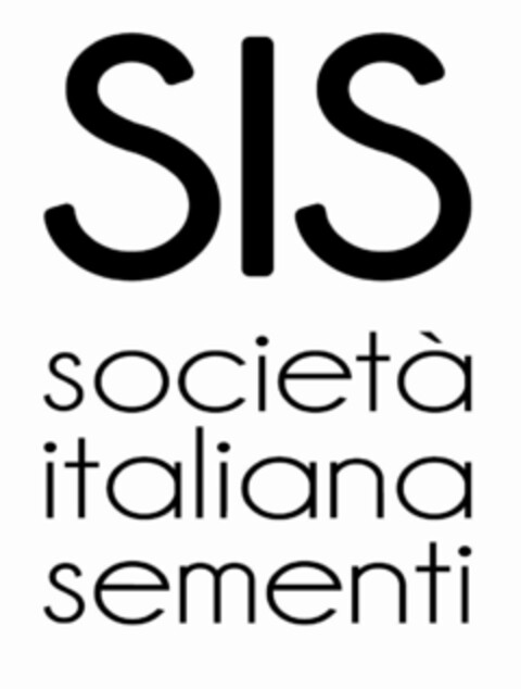 SIS SOCIETÀ ITALIANA SEMENTI Logo (EUIPO, 12/21/2017)