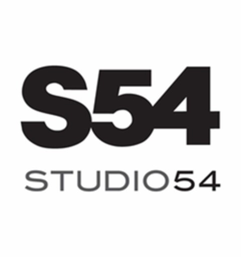 S 54 STUDIO 54 Logo (EUIPO, 09.02.2018)
