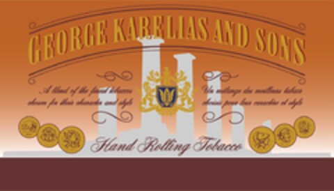 GEORGE KARELIAS AND SONS HAND ROLLING TOBACCO Logo (EUIPO, 17.07.2018)