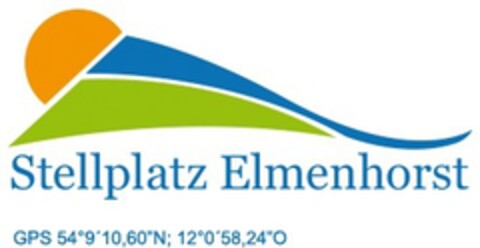 Stellplatz Elmenhorst GPS 54º9'10,60"N; 12º0'58,24"O Logo (EUIPO, 06.11.2018)