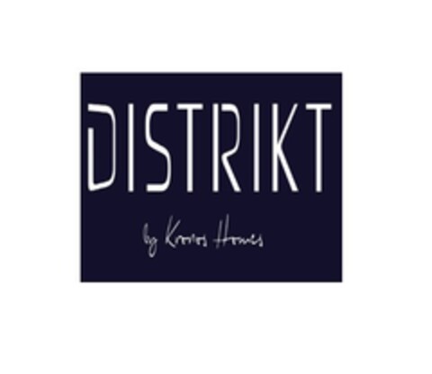 DISTRIKT BY KRONOS HOMES Logo (EUIPO, 04.06.2020)