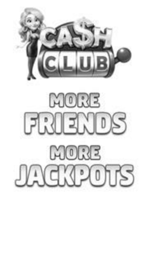 CASH CLUB MORE FRIENDS MORE JACKPOTS Logo (EUIPO, 30.09.2022)