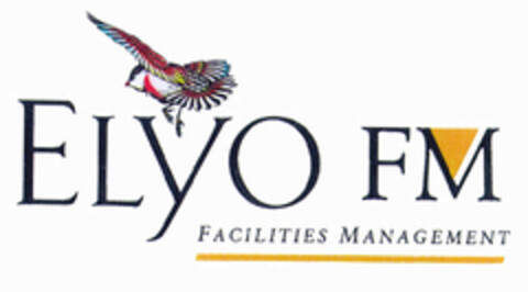 ELYO FM FACILITIES MANAGEMENT Logo (EUIPO, 04/28/2000)