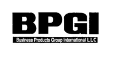 BPGI Business Products Group International. LLC Logo (EUIPO, 19.02.2002)