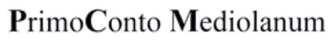 PrimoConto Mediolanum Logo (EUIPO, 04/29/2004)