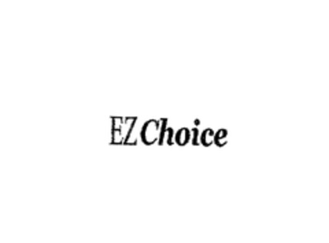 EZ Choice Logo (EUIPO, 06.06.2005)