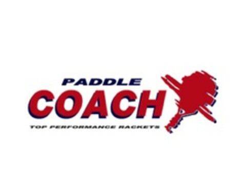 PADDLE COACH TOP PERFORMANCE RACKETS Logo (EUIPO, 25.01.2006)