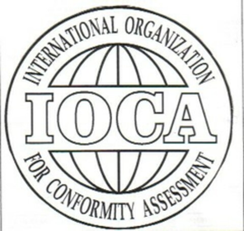 IOCA INTERNATIONAL ORGANIZATION FOR CONFORMITY ASSESSMENT Logo (EUIPO, 27.07.2006)