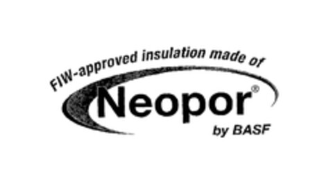 FIW-approved insulation made of Neopor by BASF Logo (EUIPO, 20.09.2006)