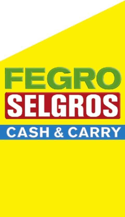 FEGRO SELGROS CASH & CARRY Logo (EUIPO, 08/19/2009)