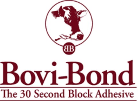 BOVI-BOND THE 30 SECOND BLOCK ADHESIVE Logo (EUIPO, 11/16/2009)