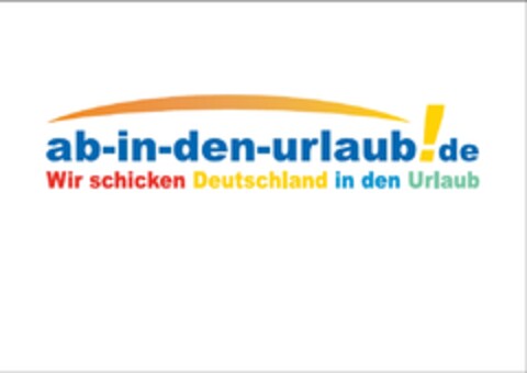 ab-in-den-urlaub!de
Wir schicken Deutschland in den Urlaub Logo (EUIPO, 08/06/2010)