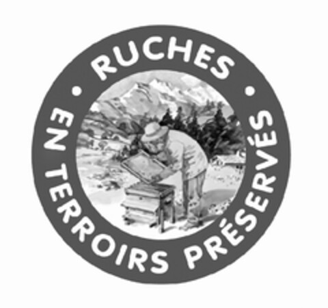 RUCHES EN TERROIRS PRÉSERVÉS Logo (EUIPO, 24.11.2010)