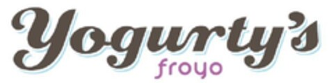 YOGURTY'S FROYO Logo (EUIPO, 09.12.2010)