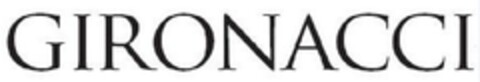 GIRONACCI Logo (EUIPO, 10.08.2011)