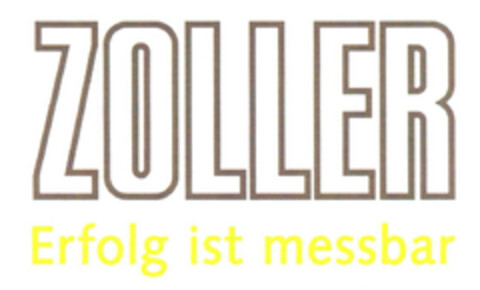 ZOLLER Erfolg ist messbar Logo (EUIPO, 14.10.2011)