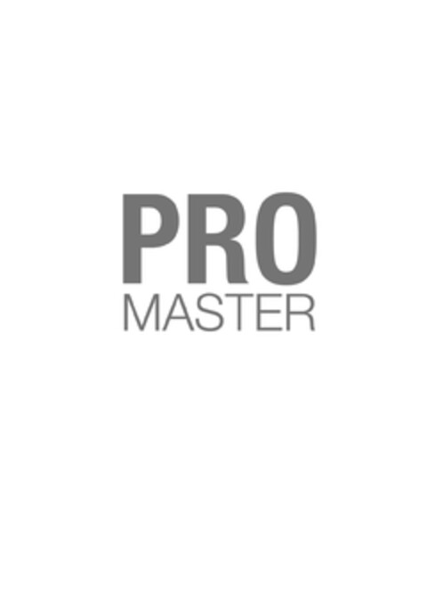 PRO MASTER Logo (EUIPO, 09.05.2014)