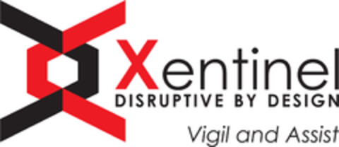 Xentinel Disruptive by Design Vigil and Assist Logo (EUIPO, 07/01/2014)